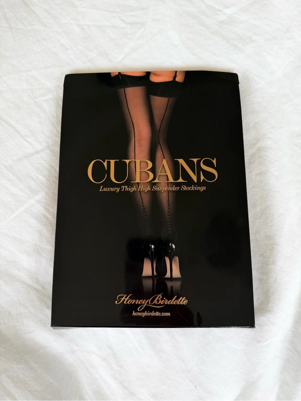 ✨ NWT Honey Birdette Cubans Thigh High Suspender Stockings - Small ✨